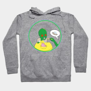 Baby Martian Breakfast Hoodie